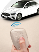 CKC 4D Smart Remote Key Cover pour 2019 2020 CT5 CT6 XT5 SRX ATX XTS Étui en cuir à 5 boutons avec fermeture suspendue