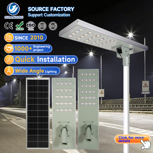 Lámpara Solar LED para Exteriores, Impermeable IP65, de Aluminio Fundido a Presión, 500w 800w, Integrada Todo en Uno, Superventas - Product Image 1