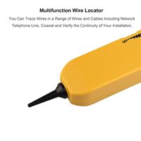FixPro Détecteur de Câbles Électriques Universel, Testeur de Circuit, Générateur de Tonalité, Kit Sonde, Localisateur de Signal de Câble Certifié CE/RoHS, Garantie 1 An