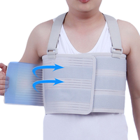 Ceinture de Soutien et Stabilisation Lombaire Ajustable pour Hommes et Femmes, Compression Respirante en Polyester pour Rééducation Post-Opératoire des Fractures