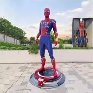 Sculptures de taille réelle de <span class=keywords><strong>Marvel</strong></span> Iron Man et Spider-Man, statues très détaillées <span class=keywords><strong>pour</strong></span> les collections et les expositions de fans - Product Image 1