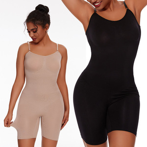 Body Moldeador Deportivo Sin Costuras para Mujer con Abertura en la Entrepierna, Control de Abdomen, Compresión, Corsé Reductor y Levantador de Glúteos de Cuerpo Completo - Product Image 3