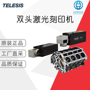 Telesis Laser <b>Engraving</b> <b>Machine</b> Dual Head Industrial Marking Equipment USA Origin - Product Image 5