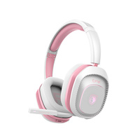 Casque de jeu sans fil SADES avec haut-parleurs dynamiques AAC, faible latence, suppression du bruit, design supra-auriculaire pour les joueurs sur PC
