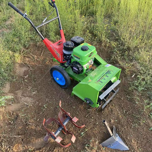 <span class=keywords><strong>Motoculteur</strong></span> Essence ou Diesel KATHER à Poussée Manuelle, Sarcleuse Rotative Agricole, Bêcheuse, Butteur et Cultivateur de Racines - Product Image 4