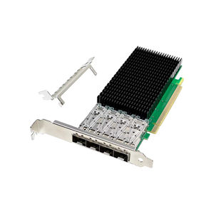 Adaptador de Red Interno E810 PCIe X16 25GbE con Cuatro Puertos SFP28 de 25GbE, Tarjeta de Internet Cableada para Servidores de IA - Product Image 1