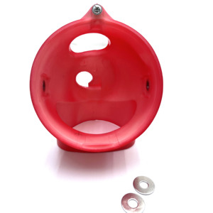 Boîtier de phare avant rouge d'origine pour motos vintage de la série CT70 / <span class=keywords><strong>DAX</strong></span> / ST70 - Product Image 4