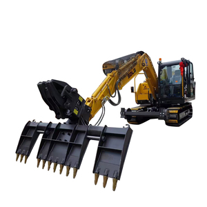 Excavadora para Vías Férreas con Garra para Traviesas, Cortadora de Balasto, Excavadora Ferroviaria - Product Image 2