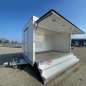 핫세일 맞춤형 야외 행사 트레일러 이동식 레스토랑 쇼룸 전시 트레일러 콘서트 패션 푸드 트레일러 - Product Image 1