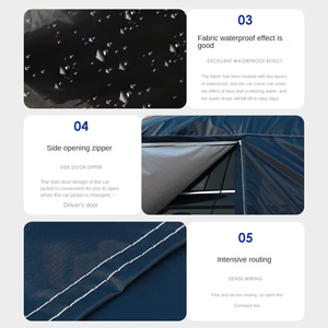 Newest Outdoor Waterproof Universal <strong>Car</strong> Cover Thick Cotton Quilt Hail <strong>Blanket</strong> Anti-Freezing Oxford Polyester SUV &amp; Sedan SUV - Product Image 5