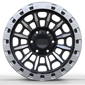 Roue forgée tout-terrain Beadlock 18*8 6*139.7 CB100.1 Face usinée noir mat pour réservoir <span class=keywords><strong>500</strong></span> 400 300 <span class=keywords><strong>Ford</strong></span> <span class=keywords><strong>Raptor</strong></span> F-150 Jeep Wrangler - Product Image 2