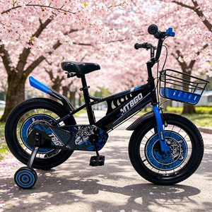 Vélos pour enfants en promotion – Bicyclettes en acier au carbone de 12 à 20 pouces pour garçons et filles de 3 à 10 ans <span class=keywords><strong>avec</strong></span> roues <span class=keywords><strong>d</strong></span>'apprentissage – Vente en gros directe usine - Product Image 5