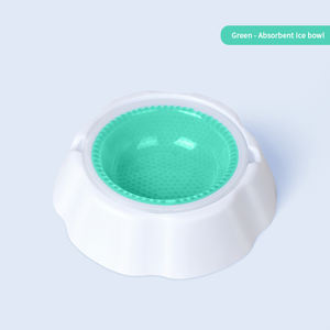 Gel pendingin makanan hewan peliharaan mewah grosir mangkuk pendinginan makanan hewan peliharaan mangkuk air anjing antitumpah mangkuk pendingin cepat kucing - Product Image 6