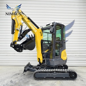 حفارة صغيرة معتمدة من NIMBUS CE EPA EuroV ISO9001 ذات قدرة تحميل عالية مع محرك كوبوتا قياسي - Product Image 2