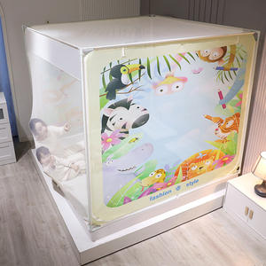 1.8เมตรผ้าปูเตียงกันตกสำหรับใช้ในบ้านวงเล็บไม่ได้ติดตั้งมองโกเลีย yurt เตียงหนามุ้งกันยุงสำหรับเด็ก - Product Image 5