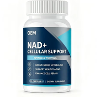 Complément Liposomal NAD+ Trans-Resvératrol Berbérine Acide Hyaluronique 500mg en Gros pour Adultes – Capsules NAD à Marque Blanche OEM