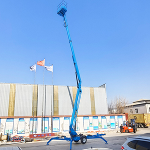מעלית אדם מפרקית נגררת עם מנוע דיזל/חשמלי וזרוע טלסקופית - Product Image 5