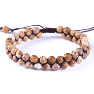 Best-seller Hommes Style Punk Tendance À La Mode Forme Géométrique Bracelet Tissé À La Main <span class=keywords><strong>Mat</strong></span> <span class=keywords><strong>Oeil</strong></span> <span class=keywords><strong>De</strong></span> <span class=keywords><strong>Tigre</strong></span> À La Mode Chaîne Lien - Product Image 6