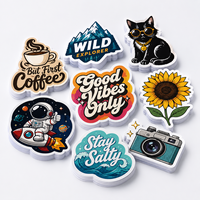 Autocollants de voiture personnalisés résistants aux UV, durables, imperméables, avec impression de logo de marque, autocollants en vinyle découpés sur mesure, logo personnalisé