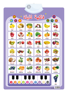 Giocattoli Educativi per <span class=keywords><strong>Bambini</strong></span>, <span class=keywords><strong>Tabella</strong></span> Murale Araba per l'Apprendimento dei Suoni, <span class=keywords><strong>Tabella</strong></span> Murale dell'Alfabeto per l'Educazione Precoce - Product Image 2