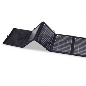 4 Paneles Solares Plegables Portátiles, Carga Ultra Rápida, Alta Eficiencia de Conversión y Fáciles de Transportar, Precio de Paneles Solares de 45w, 60w - Product Image 1