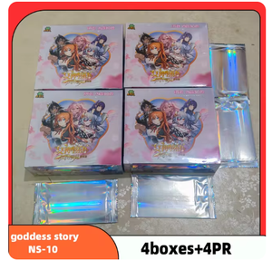 En gros 4 Boîtes Déesse Histoire NS-11 Collection Carte PR Anime Jeux Fille Fête Maillot De Bain Bikini Fête Booster Boîte <span class=keywords><strong>Doujin</strong></span> - Product Image 1