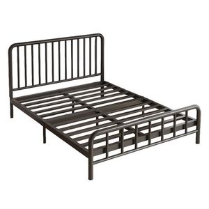 Lits métalliques modernes d'<span class=keywords><strong>occasion</strong></span> à vendre, rideaux pour lits mezzanine, ensemble de meubles de chambre en <span class=keywords><strong>fer</strong></span> forgé, meubles de maison personnalisables - Product Image 2