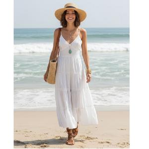 ชุดเดรสฤดูร้อนสำหรับผู้หญิง สวมใส่สบาย ผ้าระบายอากาศได้ดี เหมาะสำหรับวันหยุดพักผ่อนที่ชายหาด การเดินทาง และการสวมใส่ในชีวิตประจำวัน - Product Image 1