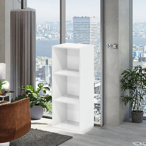 Hiện Đại <span class=keywords><strong>2025</strong></span> Thiết Kế Hiện Đại 3-Cube Giá Sách Gỗ Rắn & Bảng Điều Chỉnh Tủ Sách Cho Nhà Văn Phòng Phòng Khách & Đồ Nội Thất Phòng Ngủ - Product Image 3