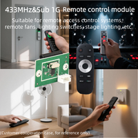 Module émetteur RF ISM Bande 433,92 MHz, module télécommande sans fil, module émetteur RF sans fil 433 MHz pour maison intelligente