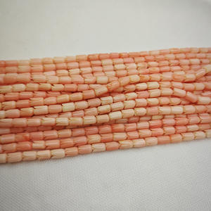 Gran oferta, cuentas de <span class=keywords><strong>coral</strong></span> de color rosa genuino <span class=keywords><strong>natural</strong></span>, cuentas de flores de tulipán Rosa talladas para hacer joyería de moda, pendientes, collares - Product Image 5