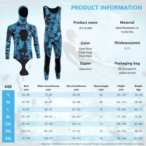 للبيع بالجملة/طلب عينة من أجل الصيد بالرمح 3 ، 5 ، 7 ، CR ، بدلة غطس مخصصة للسباحة والغطس ، معدات وملحقاتها - Product Image 3