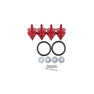 Kit de fixation de pare-chocs renforcé en alliage d'aluminium (4 pièces) avec joint conique pour modification de carrosserie automobile - Product Image 5