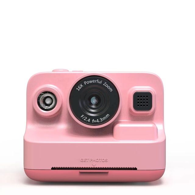 1080P Mini hd Color Screen Digital Video Camera Children Toy Instant Print Quick Photo Camera for Kids Christmas Birthday Gift