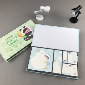 Cute Things <span class=keywords><strong>Kawaii</strong></span> Papelería Útiles <span class=keywords><strong>escolares</strong></span> Escuela coreana Escritura Bloc de notas Profesor Notas adhesivas Pegatinas de mesa Libro - Product Image 2