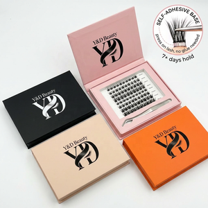 Pestañas Postizas Personalizadas al por Mayor con Logo, Curva <span class=keywords><strong>C</strong></span>, Autoadhesivas, Pre-Encoladas, de 10-14 mm, Efecto 3D, Envío en 7-10 Días - Product Image 4