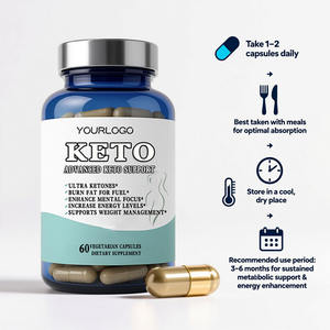 Cápsulas Antioxidantes Quemagrasas <span class=keywords><strong>Keto</strong></span> al por Mayor, Suplemento Dietético <span class=keywords><strong>para</strong></span> <span class=keywords><strong>Dieta</strong></span> Cetogénica y Apoyo Energético - Product Image 4