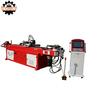 DW50CNC-3A Steel Bar Aluminum Pipe and Copper Tube Bending Machine Square Tube End Forming Making Bender Machines