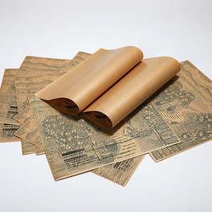 Papier ciré pour charcuterie de 12 pouces avec logo personnalisé imprimé, feuilles de papier alimentaire et pour charcuterie résistantes à la graisse - Product Image 5