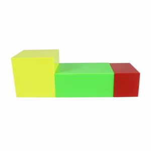 Juego de modelos geométricos-7 piezas de material didáctico para la enseñanza de matemáticas - Product Image 4