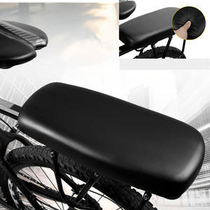 Bicycle Rear Seat Cushion Thickened Comfortable Mountain <b>Bike</b> <b>Rack</b> Seat Saddle <b>Cover</b> Black Unisex Adults - Product Image 1