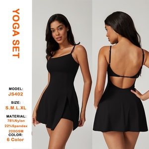 Gonna da Golf da <span class=keywords><strong>donna</strong></span> Sexy <span class=keywords><strong>leggera</strong></span> e ad asciugatura rapida abito da Golf con copri seno vestiti per Fitness <span class=keywords><strong>tuta</strong></span> sportiva da <span class=keywords><strong>donna</strong></span> - Product Image 2