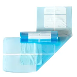定制低密度聚乙烯高密度聚乙烯塑料开口预开卷自动穿孔包装袋