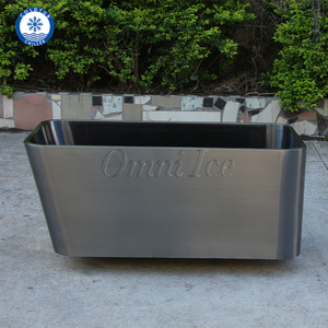 OMNI 2025 Bañera de Inmersión Fría de Madera de Cedro Rojo Premium para Interiores y Exteriores, <span class=keywords><strong>Spa</strong></span>, Gimnasio, para Una Persona, Atletas, Bañera de Hielo de Acero Inoxidable - Product Image 1
