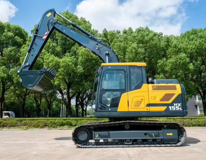 Excavatrice sur chenilles HX155L de 15 tonnes, norme Tier 4, avec benne mécanique pour la construction - Product Image 1