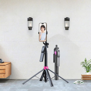 Perche à selfie SS1 de haute qualité, <span class=keywords><strong>trépied</strong></span> miniature stable en alliage d'aluminium de 1,65 m, directement de l'usine pour appareil photo, perche à selfie multifonctionnelle - Product Image 3