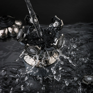 शरीर के चेहरे घरेलू घरेलू आरवी यात्रा जलरोधी के लिए पेशेवर दाढ़ी ट्रिमर मल्टी-हेड इलेक्ट्रिक रिचार्जेबल कॉर्डलेस शेवर - Product Image 5