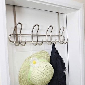 8 <b>Hooks</b> Wire Door Clothes <b>Hook</b> Metal Over the Door Iron Rack Over the Door <b>Hook</b> Hanger - Product Image 3