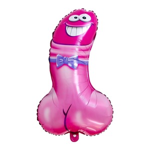 Ballon en aluminium gonflable en forme de pénis pour fête de nuit sexy, fournitures de fête bon marché, ballon de poupée pour enterrement de vie de jeune fille, ballon sexuel unique - Product Image 4