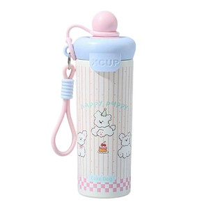 Лидер продаж, Детская 316 с крышкой из нержавеющей стали, чашка для соломы, большая емкость, переносная термобутылка для воды - Product Image 6